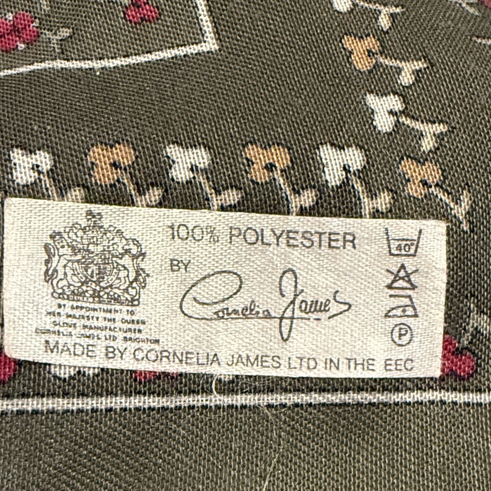Vintage Cornelia James Paisley Scarf - Picture 4 of 6